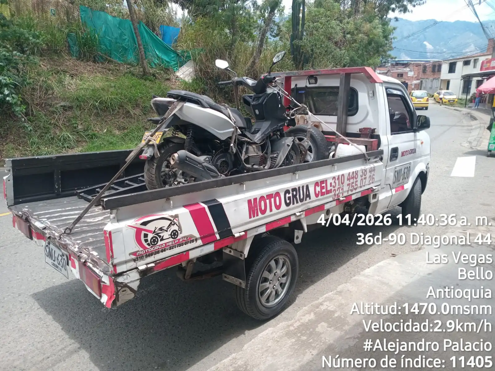 Grúa para Motos
